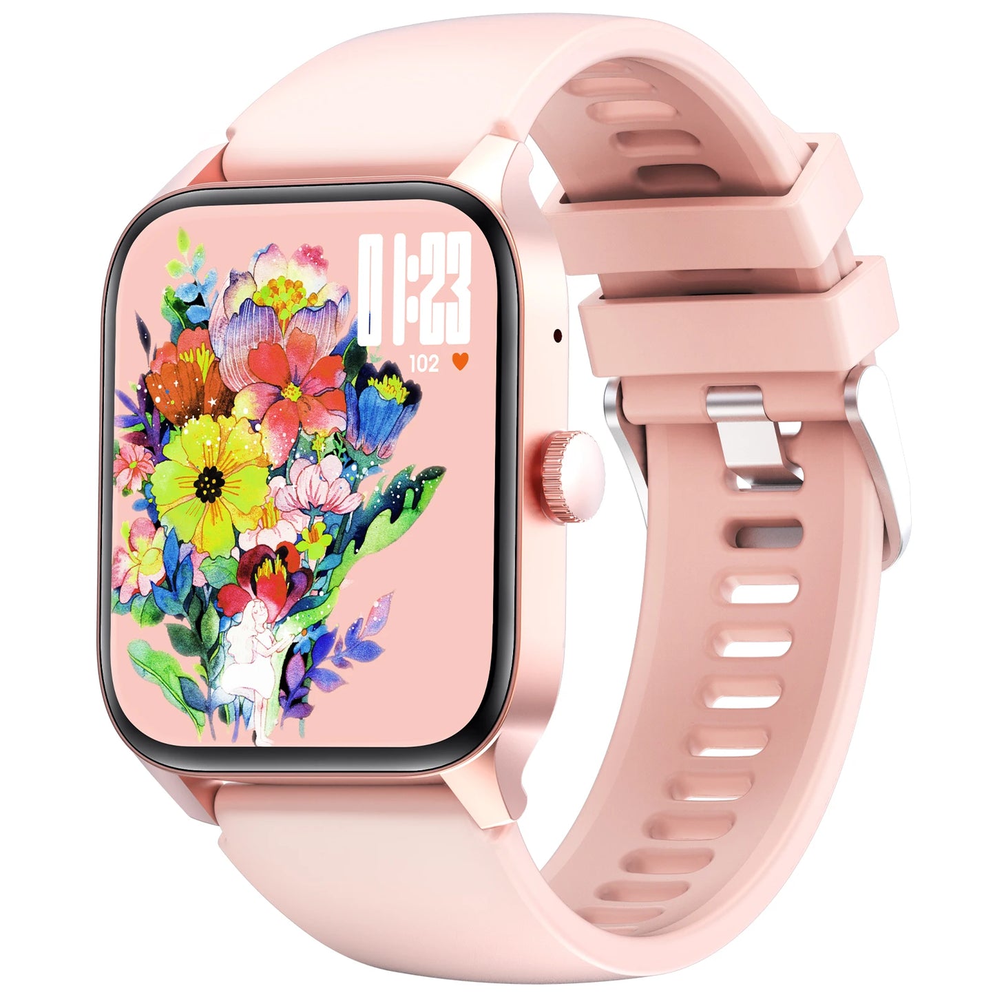 LaNikar New Smart Watch QS56 For Men And Women 1.83" TFT Bluetooth Call Sports Watch Health Monitor IP67 Waterproof Custom Dial