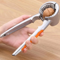 Kitchen Tool Walnut Clip Funnel Shaped Double Mouth Nut Clip Nutcracker Sheller Clip Clamp Plier Walnut Forceps Opening Tool
