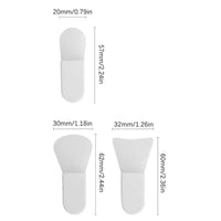 3Pcs Silicone Facial Mask Brush Face&Eye Cream Mud Mask Applicator Scraper Face Cleanse Brushes Travel Portable Skin Care Tools