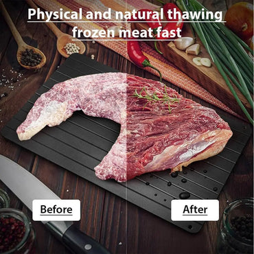 Fast Meat Defrosting Board Rapid Thawing Tray Efficient Frozen Meat Defrost for Kitchen for Meat Defrosting Meat Thawing Device