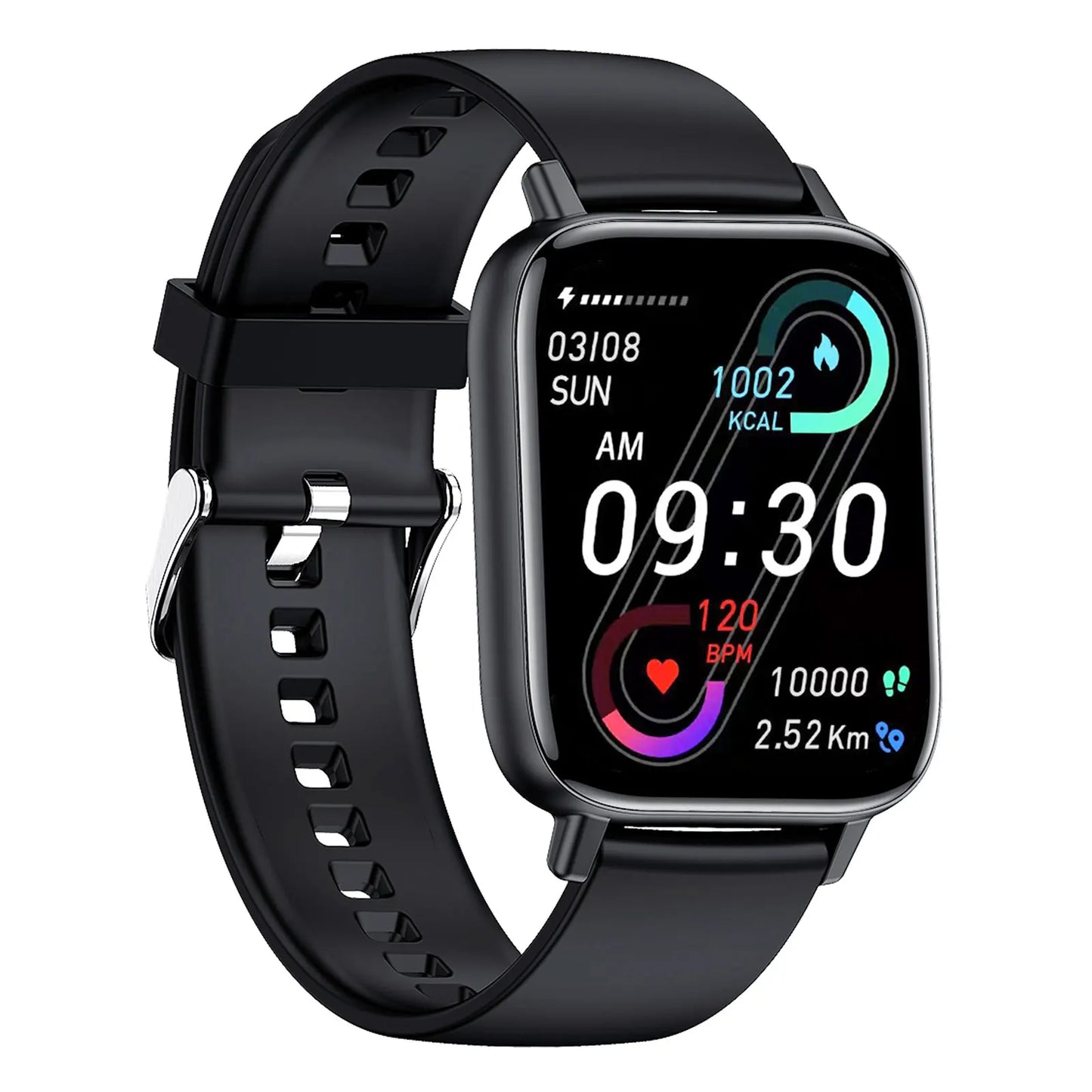 LaNikar New Smartwatch for Women Men, 1.69’’ HD Touch Screen Bluetooth Dial/Answer, Waterproof Health Monitor Step Counter