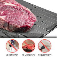 Fast Meat Defrosting Board Rapid Thawing Tray Efficient Frozen Meat Defrost for Kitchen for Meat Defrosting Meat Thawing Device