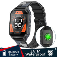 LaNikar New Smart Watch 3ATM Waterproof 100+ Sports Modes Heart Rate Blood Pressure Oxygen Saturation Monitoring HD Audio Calls