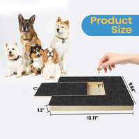Pet Nail File Board Dog Paw Nail Scratch Pad Trimming Emery Sandpaper Filing Scratch board Polish Pads