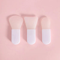 3Pcs Silicone Facial Mask Brush Face&Eye Cream Mud Mask Applicator Scraper Face Cleanse Brushes Travel Portable Skin Care Tools