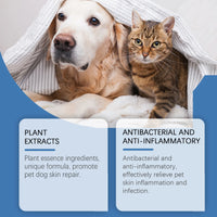 50ml Pet Fur Treatment Spray for dog and cat fur gentle cleansing treatment promotes bright and shiny skin repair of pet dog fur