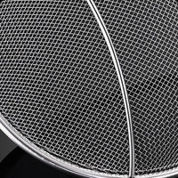 Stainless Steel Skimmer Spoon with Wooden Handle Large Mesh Frying Filter Oil Residue Food Strainer Easy Clean Kitchen Cooking