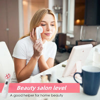 Facial Beauty Device With 5 Color And 5 Massage Mode, Household SPA Skincare Equipmen, Face Massager, Neck Massager, USB Recharg