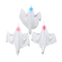 Halloween Hanging Ghost Scary Skull Gauze Party Skull Skeleton Ghost Ornament Horror Props Outdoor Entrance Decoration Props