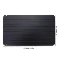 Fast Meat Defrosting Board Rapid Thawing Tray Efficient Frozen Meat Defrost for Kitchen for Meat Defrosting Meat Thawing Device