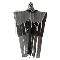 Halloween Hanging Ghost with Lights Hanging Skull Horror Ghost Grim Reapers for Haunted House Halloween Party Decoration
