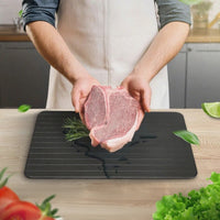 Fast Meat Defrosting Board Rapid Thawing Tray Efficient Frozen Meat Defrost for Kitchen for Meat Defrosting Meat Thawing Device