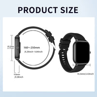 Smart watch wireless calling/dial Sport mode calling reminder and rejection fitness monitoring for iPhone/Andriod