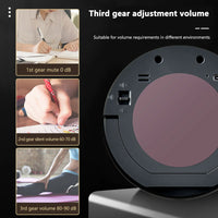 LED Digital Electronic Timer USB Rechargeable Magnetic Shower Study Stopwatch 3-Level Volume Back Bracket Design Kitchen Tools