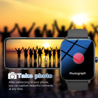 Smart watch, wireless calling, customizable dial, remote photography, multiple sports modes, suitable for iPhone/Android