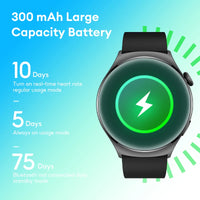 Aolon Mars R3 Smartwatch | Premium Health & Fitness Tracker With 2-Week Battery Life | Ip68 Waterproof Watch For IPhone Huawei