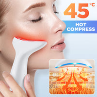 US UK Stock Microcurrent Neck Beauty Device 3 Massage Modes Lifter Vibration Facial Massager Lifting  Firming Skin Care Tool