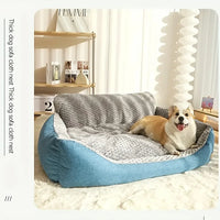 Large Dog Winter Warm Bed  Pet Mat – Extra Large Size for Big Breeds, Also Fits Small Medium Large Dogs