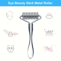 Stainless Steel Facial Massage Roller Gua Sha Tool Massager for Face Full Body Beauty SPA Skin Care Tools Acupressure Massager