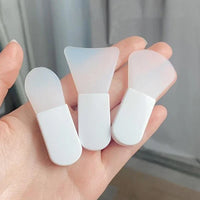 3Pcs Silicone Facial Mask Brush Face&Eye Cream Mud Mask Applicator Scraper Face Cleanse Brushes Travel Portable Skin Care Tools