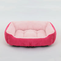 Bed for Dog Cat Pet Square Plush Kennel Medium Small Dog Sofa Bed Cushion Pet Calming Dog Bed House Pet Supplies Accessories