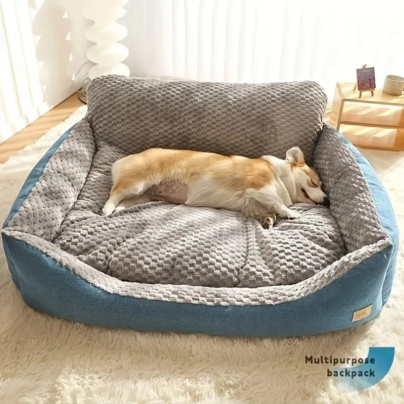 Large Dog Winter Warm Bed  Pet Mat – Extra Large Size for Big Breeds, Also Fits Small Medium Large Dogs