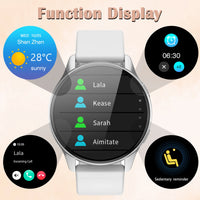Smart watch, call reminder/rejection, multi-sport mode, message reminder, music playback, suitable for men and women