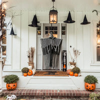 Halloween Hanging Ghost with Lights Hanging Skull Horror Ghost Grim Reapers for Haunted House Halloween Party Decoration